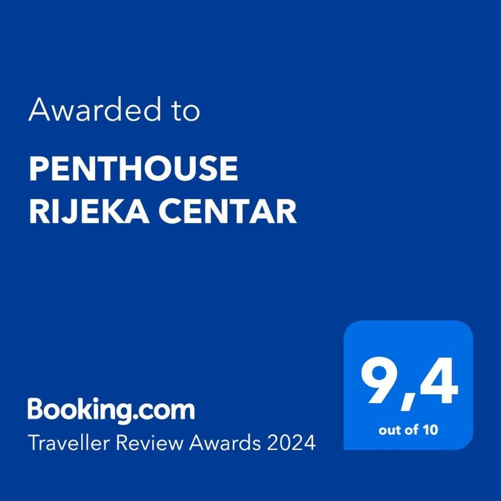 Апартаменты Penthouse Rijeka Centar Экстерьер фото